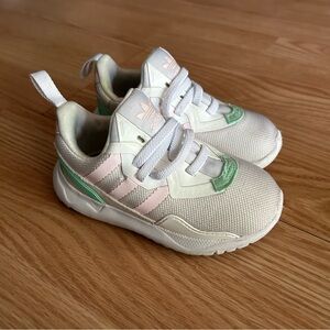 Adidas Originals Ortholite White Clear Pink Sneakers Infant 7K